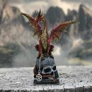 Fate of the World Dragon on Skull Figurine 23cm 7