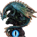 Forest Seer Green Dragon Eye Figurine 16cm 5