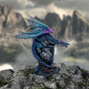 Draconic Dragon on Sigil Figurine 17.5cm 7