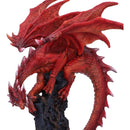 Draconic Roots Red Dragon Figurine 28.5cm 5