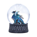 Dragon Storm Gothic Snow Globe 10cm 3