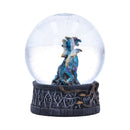 Dragon Storm Gothic Snow Globe 10cm 4