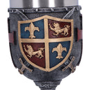 Heraldic Medieval Goblet 20cm Drinking Cup 5