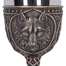 Wild Thirst Medieval Wolf Chalice 20cm 5