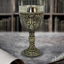 Wild Thirst Medieval Wolf Chalice 20cm 7
