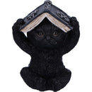 Three Wise Witchy Black Spell Cats 8.5cm 5