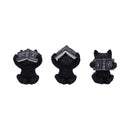 Three Wise Witchy Black Spell Cats 8.5cm