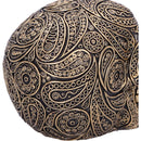 Paisley Black and Gold Skull Head 11.5cm 6