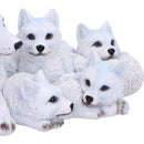Pups Protection Mother Wolf and Cubs Figurine 20.5cm 6