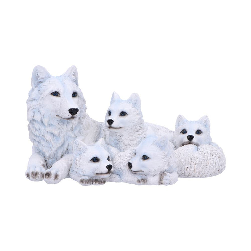 Pups Protection Mother Wolf and Cubs Figurine 205cm