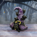 Magical Mischief Witch Hat and Black Cats Figurine 14cm 7