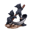 Mischievous Baby Reapers and Scythe Ornament 15.5cm 4