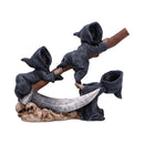 Mischievous Baby Reapers and Scythe Ornament 15.5cm