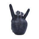 Horns Up Rocking Skull Ornament 17.5cm Resin Statue 3