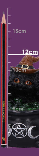 Kindles Potion Light Up Cats and Cauldron Ornament Kindles 18.5cm 8