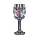 Valiant Medieval Knight Architectural Goblet 19.7cm 2