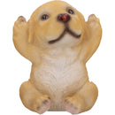 Three Wise Golden Labradors Figurines Set of Three 7.5cm 5