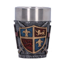 Heraldic Shot Glass a Regal Symbol of Tradition and Strength 7.5cm 3