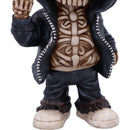 Flip the Bird a Bold and Rebellious Street Art Inspired Reaper Figurine 25cm 6