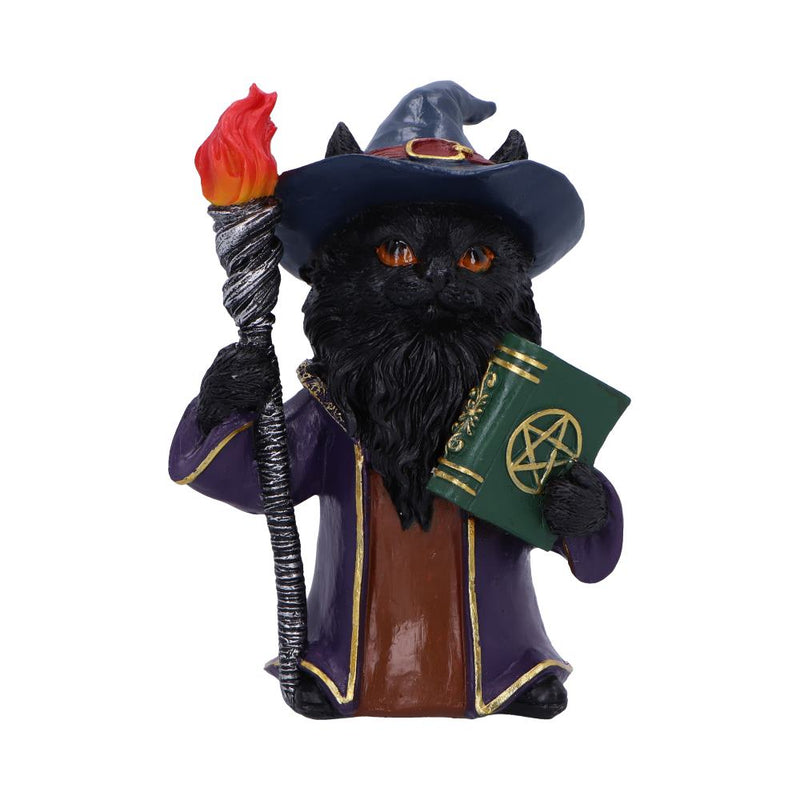 Magnus a Fantasy Wizard Cat Figurine