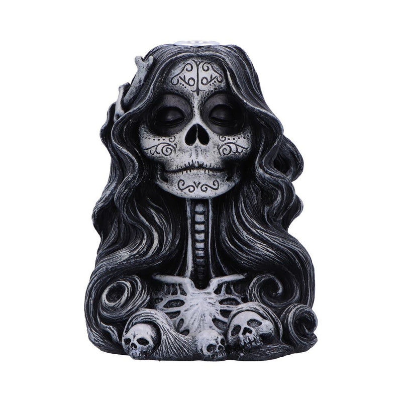 Calaveras Offering Gothic Day of the Dead Inspired Backflow Incense Burner