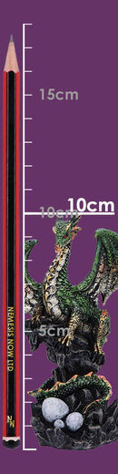 Den Defender Green Dragon Protector Figurine 10cm 8