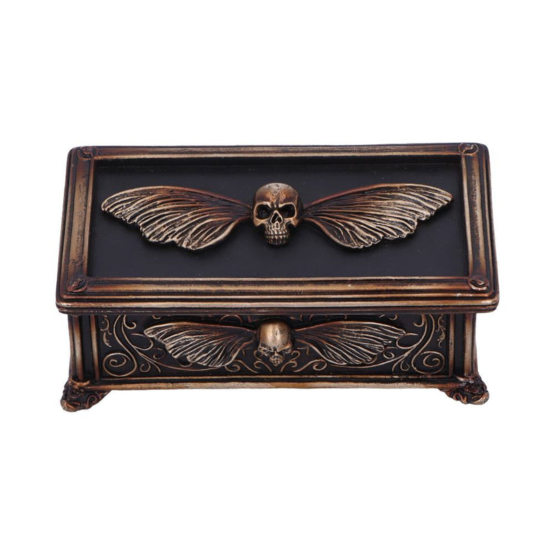 Deaths Head Treasure Ornamental Box Deaths 14.5cm