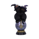 Kittens Orbuculum Witches Cat Ornament 19cm