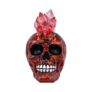 Infernal Crystal Skull with Light Up Mohawk 17cm 2