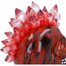 Infernal Crystal Skull with Light Up Mohawk 17cm 6