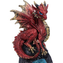 Crystal Cave Dweller Decorative Resin Dragon Figurine 19cm 5