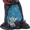 Crystal Cave Dweller Decorative Resin Dragon Figurine 19cm 6