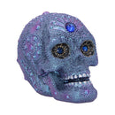 Bejewelled Small Decorative Resin Skull 8.5cm 1