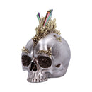 Chromatic Crystal Skull with Mohawk 21cm 4