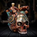 Cardiac Cranium Steampunk Skull 17.5cm 7