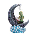 Moonbound Scholar LED Dragon Figurine 21cm 1