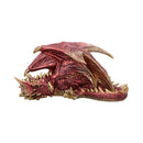 Aaden Sleeping Red Dragon Figurine 31.5cm 1