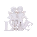 Heavenly Love Cherub Couple Standing Figurine 12.5cm 1
