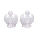 Whispers to Heaven Praying Cherubs Tea Light Holder Set of Two 13cm 3
