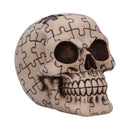 Puzzled Skull Resin Statue 11.7cm 1