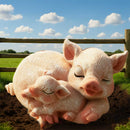 Cuddle Mini Pig Figurine 6cm 7