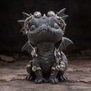 Coglet Black Steampunk Dragon 17.7cm 7