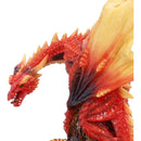 Vermilion Inferno Dragon Figurine 22.5cm 5