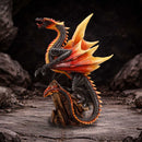 Obsidian Inferno Dragon Figurine 23.7cm 7