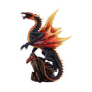 Obsidian Inferno Dragon Figurine 23.7cm 1