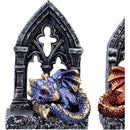 Gate Keepers Dragon Figurine Set of Two 10.2cm 5