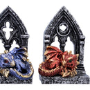 Gate Keepers Dragon Figurine Set of Two 10.2cm 6