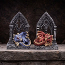 Gate Keepers Dragon Figurine Set of Two 10.2cm 7