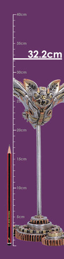 Steampunk Bat Figurine on Plinth 32.2cm 8