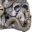 Cogwork Chief Steampunk Feather Skull 15.7cm 5